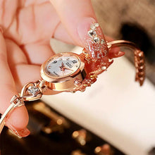 Load image into Gallery viewer, Fashion Love Bracelet Watch Small Dial Quartz Wristwatch Casual Wrap Around Bracelet Wrist Watch for Women