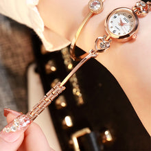 Load image into Gallery viewer, Fashion Love Bracelet Watch Small Dial Quartz Wristwatch Casual Wrap Around Bracelet Wrist Watch for Women