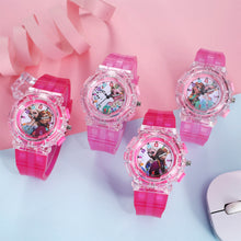 Load image into Gallery viewer, Colorful Light Flashing Luminous Children Watch Fashion Creative Children Watch Cartoon Wristwatch for Boys and Girls