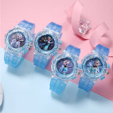 Load image into Gallery viewer, Colorful Light Flashing Luminous Children Watch Fashion Creative Children Watch Cartoon Wristwatch for Boys and Girls