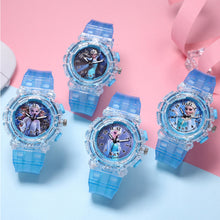 Load image into Gallery viewer, Colorful Light Flashing Luminous Children Watch Fashion Creative Children Watch Cartoon Wristwatch for Boys and Girls