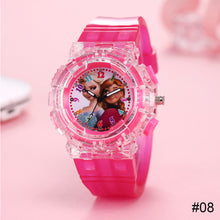 Load image into Gallery viewer, Colorful Light Flashing Luminous Children Watch Fashion Creative Children Watch Cartoon Wristwatch for Boys and Girls