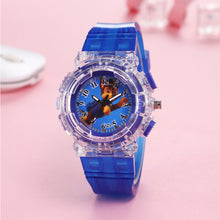 Load image into Gallery viewer, Cartoon Children Watch Colorful LED Light Flashing Watch Fashion Creative Wristwatch for Boys and Girls