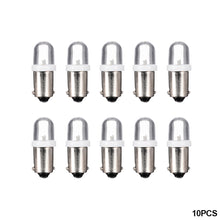 Load image into Gallery viewer, 10PCS BA9S 12V Car Light LED Light Bulbs T4W LED Instrument Panel Gauge Dash Interior Light Reading Lamp