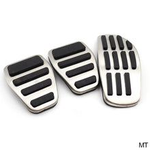 Load image into Gallery viewer, 2Pcs/3Pcs Stainless Steel Car Gas Brake Pedals Pads Cover for Nissan Qashqai J11 2014-2021 X-Trail Rogue T32 Sentra SR 2021 Kicks Altima 2019 Micra