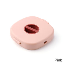 Load image into Gallery viewer, Cable Organizer Rotating Winder Plastic Box Portable Phone Holder Stand Earphone Cord Storage Case