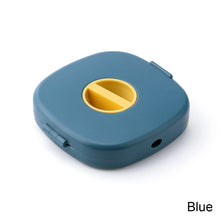 Load image into Gallery viewer, Cable Organizer Rotating Winder Plastic Box Portable Phone Holder Stand Earphone Cord Storage Case