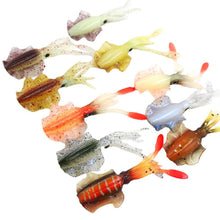 Load image into Gallery viewer, Soft Squid Fishing Trolling Lure Luminous UV Squid Jig For Sea Fishing Boat Fishing Wobblers Bait Rockfishing