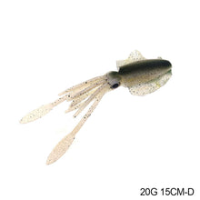 Load image into Gallery viewer, Soft Squid Fishing Trolling Lure Luminous UV Squid Jig For Sea Fishing Boat Fishing Wobblers Bait Rockfishing