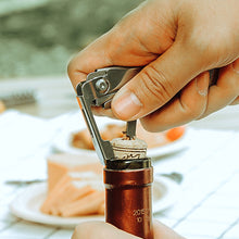Load image into Gallery viewer, Multi-function Portable Folding Camping Cutlery Tableware Knife Fork Spoon Bottle Opener Outdoor Cutlery Camping Equipment