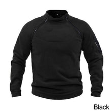 Load image into Gallery viewer, Men's Tactical Outdoor Jacket Hunting Clothes Warm Side Zippers Fleece Pullover Man Windproof Autumn Coat Military Underwear