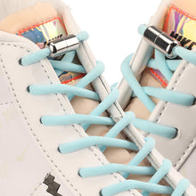 Load image into Gallery viewer, No Tie Shoe laces Press Lock Shoelaces Without Ties Elastic Laces Sneaker Kids Adult Widened Flat Shoelace For Shoes