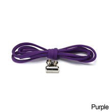 Load image into Gallery viewer, No Tie Shoe laces Press Lock Shoelaces Without Ties Elastic Laces Sneaker Kids Adult Widened Flat Shoelace For Shoes