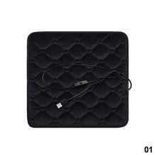 Load image into Gallery viewer, Adjustable Car Heating Cushion Comfortable Seat Warmer With USB Cigarette Cable Fast-heating Electric Winter Warm Temperature