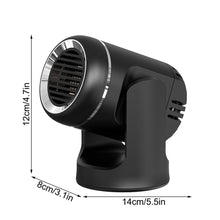 Load image into Gallery viewer, 12V/24V Car Heater Portable Windshield Defroster Heater Windshield Defogger And Defroster 130w Heating And Cooling Auto Purification