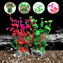 Load image into Gallery viewer, Simulation Aquarium Plants Artificial Underwater Weeds Fish Tank Decoration Reptile Box Aquarium Ornaments Accessories