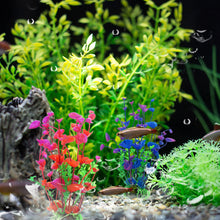 Load image into Gallery viewer, Simulation Aquarium Plants Artificial Underwater Weeds Fish Tank Decoration Reptile Box Aquarium Ornaments Accessories