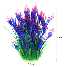 Load image into Gallery viewer, 21cm Height Simulated Aquarium Plant Artificial Underwater Grass Fish Tank Decoration Plant Aquarium Ornaments Accessories