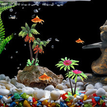 Load image into Gallery viewer, 15cm Simulation Coconut Tree Aquarium Plant Fish Tank Artificial Plant Simulation Water Plants Aquarium Ornaments Accessories Supplies