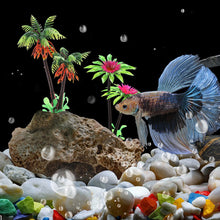 Load image into Gallery viewer, 15cm Simulation Coconut Tree Aquarium Plant Fish Tank Artificial Plant Simulation Water Plants Aquarium Ornaments Accessories Supplies