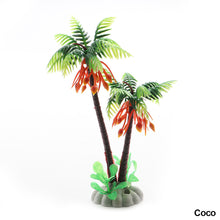 Load image into Gallery viewer, 15cm Simulation Coconut Tree Aquarium Plant Fish Tank Artificial Plant Simulation Water Plants Aquarium Ornaments Accessories Supplies