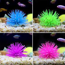 Load image into Gallery viewer, 10cm Aritifical Coral Pants for Fish Tank Aquarium Decoration Simulated Urchin Ornmants Underwater Decor Accessories