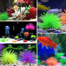 Load image into Gallery viewer, 10cm Aritifical Coral Pants for Fish Tank Aquarium Decoration Simulated Urchin Ornmants Underwater Decor Accessories