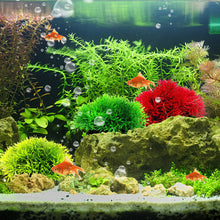 Load image into Gallery viewer, Plastic Artificial Aquarium Grass Ball Simulated Artificial Underwater Grass Fish Tank Decoration Plant Aquarium Ornaments Reptile Accessories