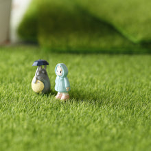Load image into Gallery viewer, Aritificial Square Lawn Piece for Fish Tank Aquarium Microlandschaft Decoration Grass Moss Mat 15*15cm