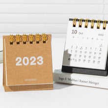 Load image into Gallery viewer, 2023 Simple Calendar Daily Organizer Desktop Schedule Monthly Planner Yearly Agenda for Home Decor Office Table School Supplies Decoration Stationery
