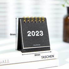 Load image into Gallery viewer, 2023 Simple Calendar Daily Organizer Desktop Schedule Monthly Planner Yearly Agenda for Home Decor Office Table School Supplies Decoration Stationery