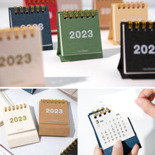 Load image into Gallery viewer, 2023 Simple Calendar Daily Organizer Desktop Schedule Monthly Planner Yearly Agenda for Home Decor Office Table School Supplies Decoration Stationery