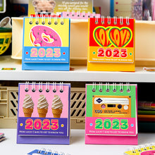 Load image into Gallery viewer, 2023 Mini Cute Calendar Daily Organizer Desktop Schedule Monthly Planner Yearly Agenda for Home Decor Office Table School Supplies Decoration Stationery