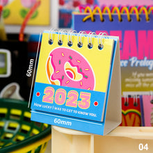 Load image into Gallery viewer, 2023 Mini Cute Calendar Daily Organizer Desktop Schedule Monthly Planner Yearly Agenda for Home Decor Office Table School Supplies Decoration Stationery
