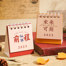 Load image into Gallery viewer, 2023 Mini Simple Calendar Daily Organizer Desktop Schedule Monthly Planner Yearly Agenda for Home Decor Office Table School Supplies Decoration Stationery