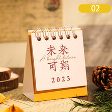 Load image into Gallery viewer, 2023 Mini Simple Calendar Daily Organizer Desktop Schedule Monthly Planner Yearly Agenda for Home Decor Office Table School Supplies Decoration Stationery