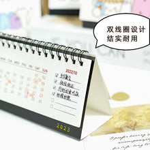 Load image into Gallery viewer, 2023 Cartoon Simple Calendar Daily Organizer Desktop Schedule Monthly Planner Yearly Agenda for Home Decor Office Table School Supplies Decoration Stationery