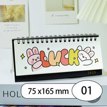 Load image into Gallery viewer, 2023 Cartoon Simple Calendar Daily Organizer Desktop Schedule Monthly Planner Yearly Agenda for Home Decor Office Table School Supplies Decoration Stationery