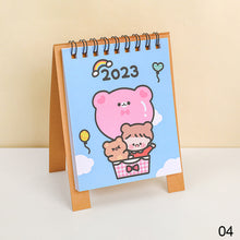 Load image into Gallery viewer, 2023 Cartoon Simple Calendar Daily Organizer Desktop Schedule Monthly Planner Yearly Agenda for Home Decor Office Table School Supplies Decoration Stationery