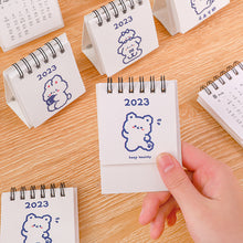 Load image into Gallery viewer, 2023 Simple Calendar Daily Organizer Desktop Schedule Monthly Planner Yearly Agenda for Home Decor Office Table School Supplies Decoration Stationery