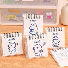 Load image into Gallery viewer, 2023 Simple Calendar Daily Organizer Desktop Schedule Monthly Planner Yearly Agenda for Home Decor Office Table School Supplies Decoration Stationery