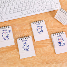 Load image into Gallery viewer, 2023 Simple Calendar Daily Organizer Desktop Schedule Monthly Planner Yearly Agenda for Home Decor Office Table School Supplies Decoration Stationery