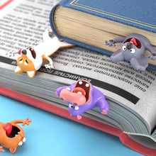 Load image into Gallery viewer, 3D Stereo Bookmark Wacky Bookmark for More Fun Reading 3D Stereo Cartoon Lovely Animal Bookmark Wacky Bookmark Office School Supplies