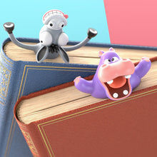 Load image into Gallery viewer, 3D Stereo Bookmark Wacky Bookmark for More Fun Reading 3D Stereo Cartoon Lovely Animal Bookmark Wacky Bookmark Office School Supplies