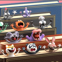 Load image into Gallery viewer, 3D Stereo Bookmark Wacky Bookmark for More Fun Reading 3D Stereo Cartoon Lovely Animal Bookmark Wacky Bookmark Office School Supplies
