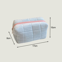 Load image into Gallery viewer, Large Capacity Plush Cosmetic Storage Bag Women Makeup Organizer Handbag Stationery Bag Pencil Case Pencilcase Pen Box Supplies