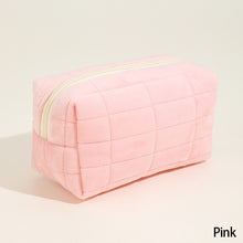 Load image into Gallery viewer, Large Capacity Plush Cosmetic Storage Bag Women Makeup Organizer Handbag Stationery Bag Pencil Case Pencilcase Pen Box Supplies