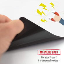Load image into Gallery viewer, A4/A3 Magnetic Dry Erase Board Fridge Markers WhiteBoard Sheet,Home Kitchen Erasable Flexible Refrigerator Magnet Memo Grocery List