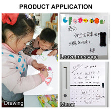 Load image into Gallery viewer, A4/A3 Magnetic Dry Erase Board Fridge Markers WhiteBoard Sheet,Home Kitchen Erasable Flexible Refrigerator Magnet Memo Grocery List