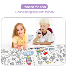 Load image into Gallery viewer, 30x300cm Long Picture Scroll Children Graffiti Scroll Kindergarten Baby Canvas Not Dirty Wall Can Be Pasted Wall Painting Paper